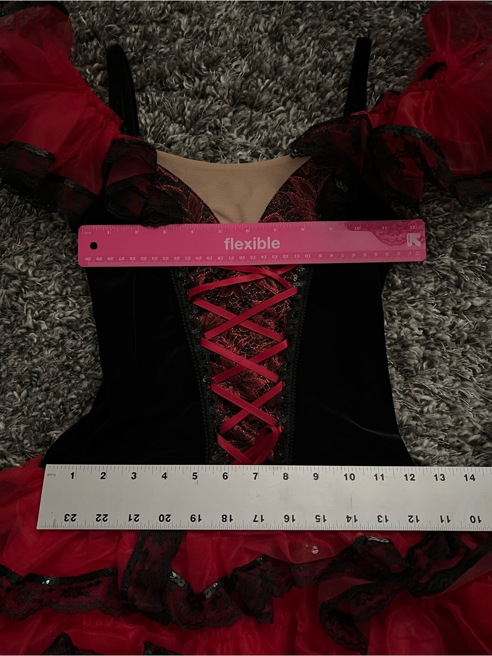 Spanish Inspired Dance Costume - Adult Small - Picture 2 of 5